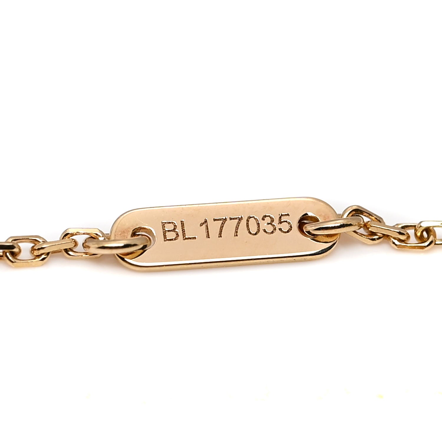Van Cleef & Arpels 18K Yellow Gold Mother of Pearl Sweet Alhambra Bracelet 4 of 5