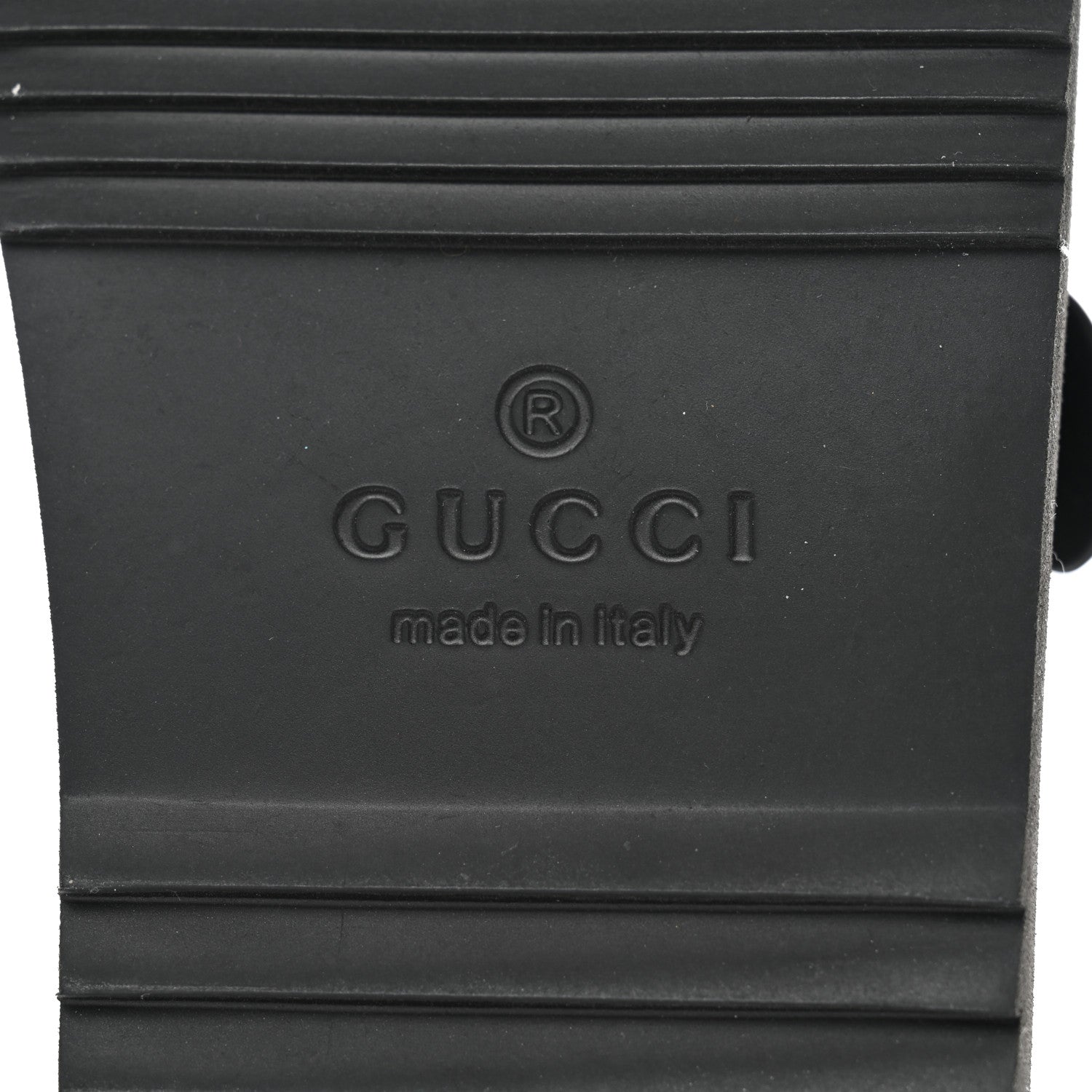 Gucci Rubber Mini Double G Womens Isla Dad Sandals 37 Black 12 of 16