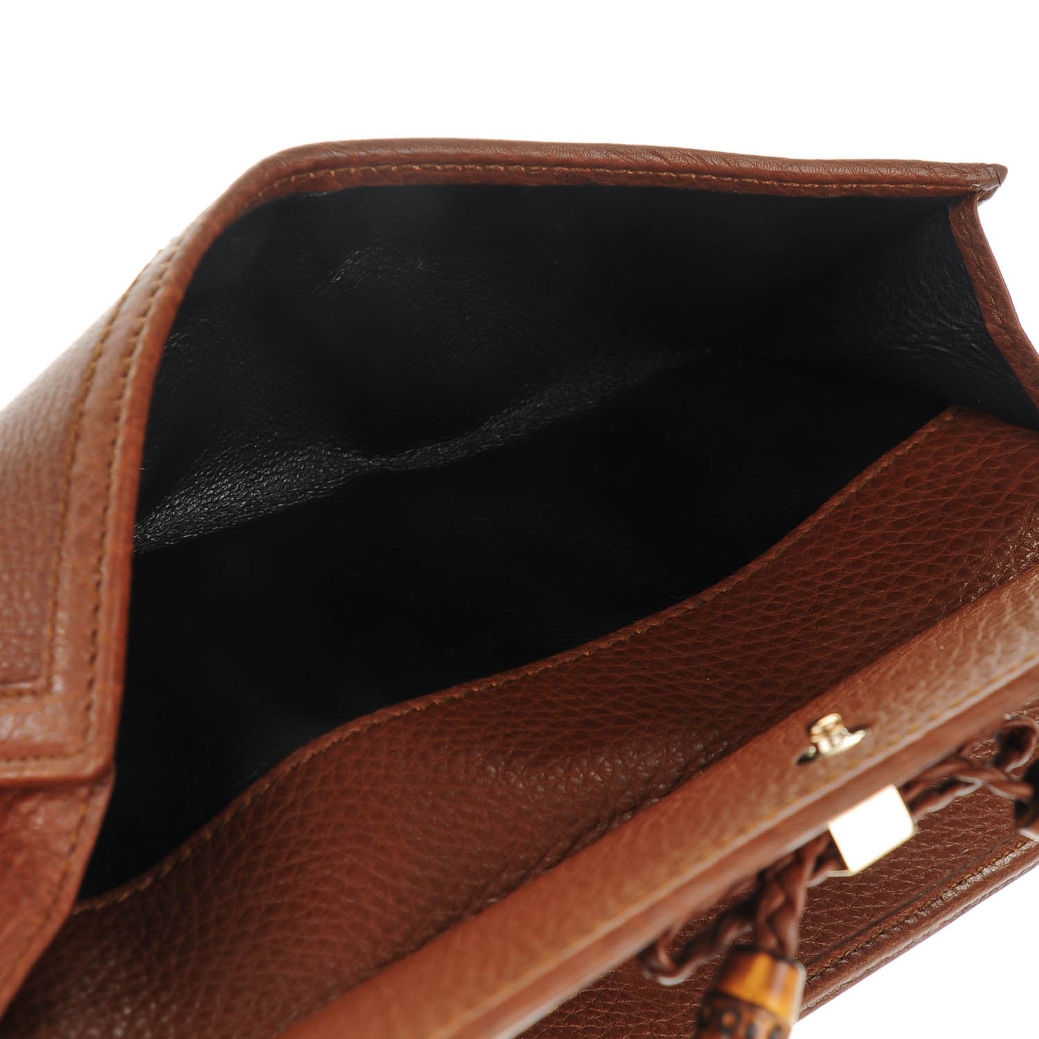 Gucci Cellarius Calfskin Bella Continental Wallet Cuir 7 of 8