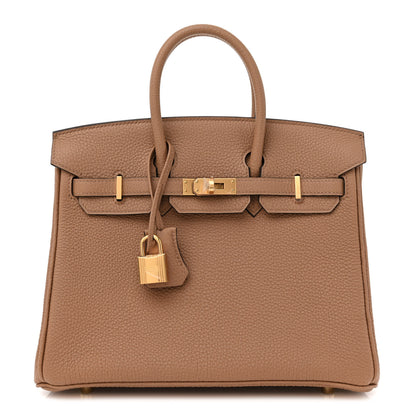 Hermes Togo Birkin 25 Chai 1 of 12