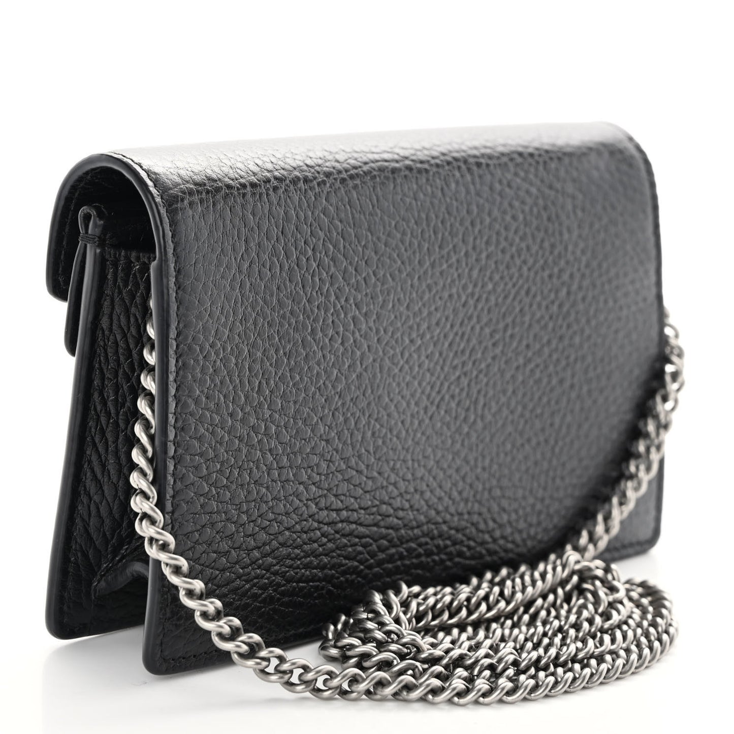 Calfskin Super Mini Dionysus Shoulder Bag Black