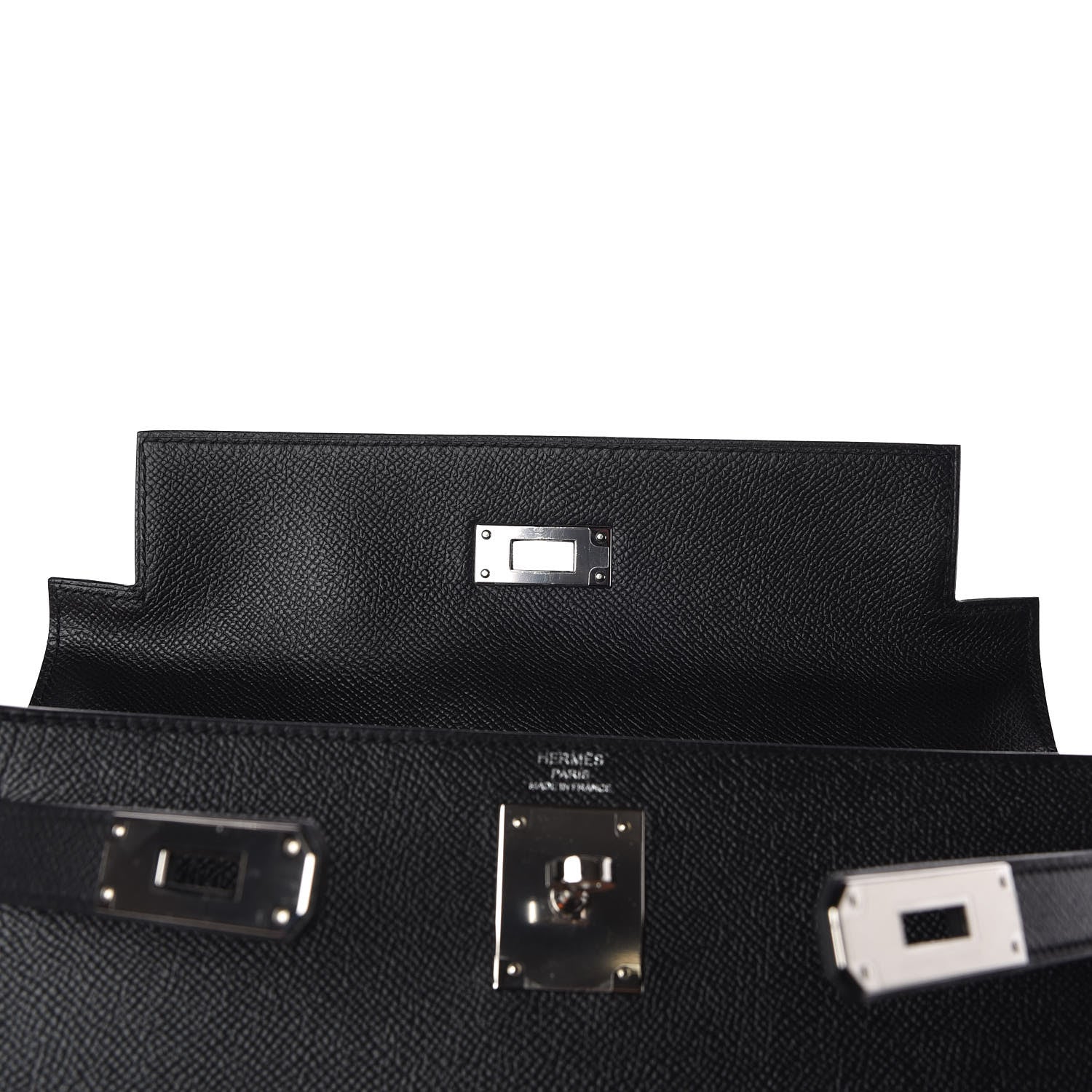 Hermes Epsom Kelly Sellier 28 Black 15 of 35