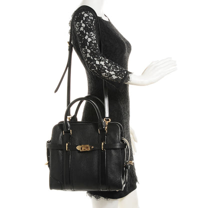 Burberry London Grainy Calfskin Medium Minford Portrait Tote Black 2 of 10