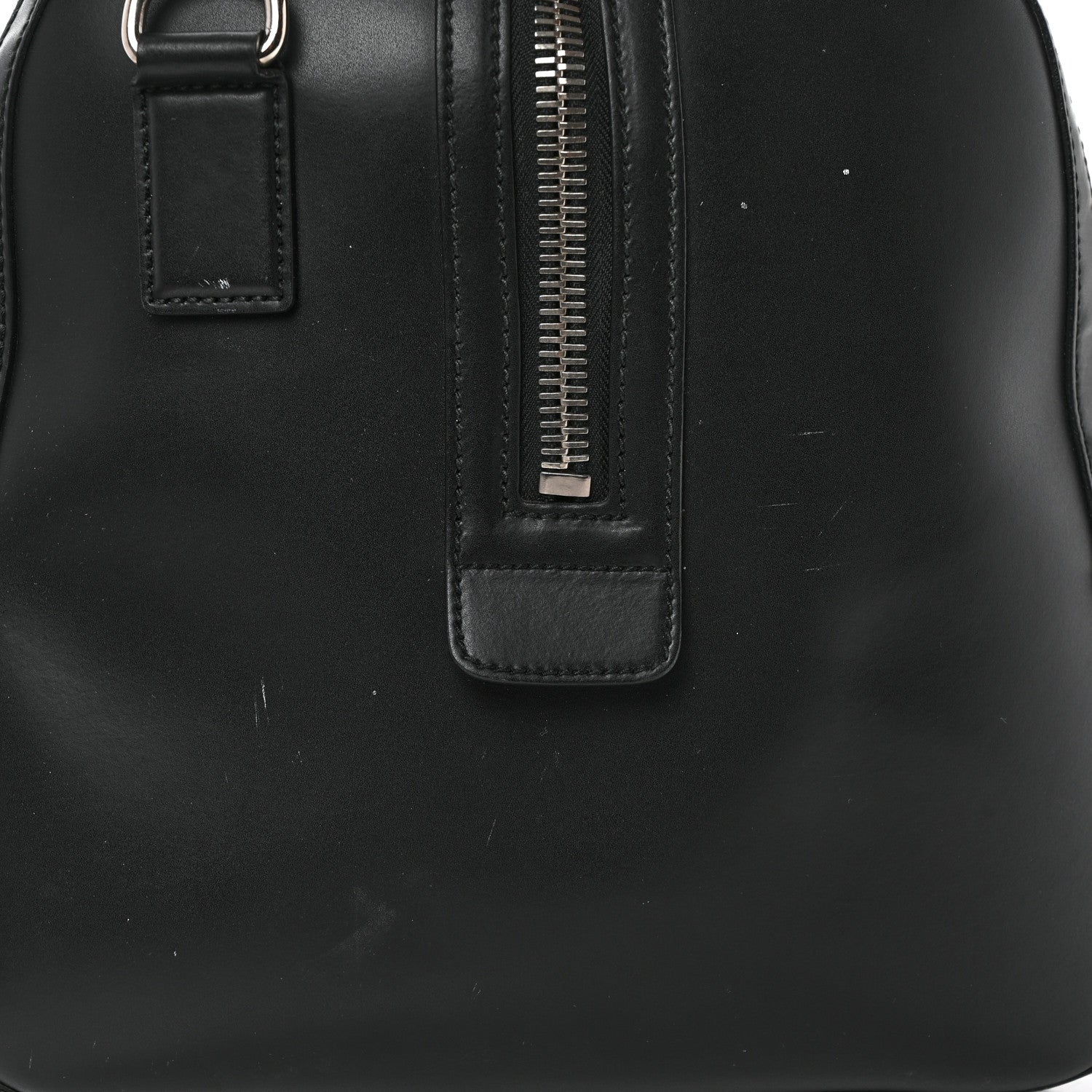 Gucci Soft GG Supreme Monogram Appia Calfskin Web Large Carry On Duffle Bag Black Grey 17 of 23