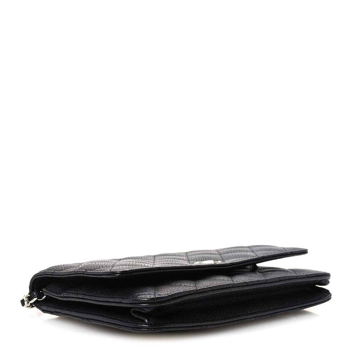 Chanel Caviar Quilted Wallet on Chain WOC Black 4 of 12