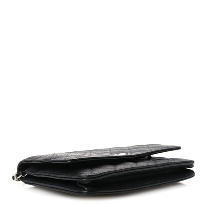 Chanel Caviar Quilted Wallet on Chain WOC Black 4 of 12