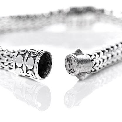 John Hardy Sterling Silver 6mm Four Station Classic Chain Dot Bracelet 4 of 4