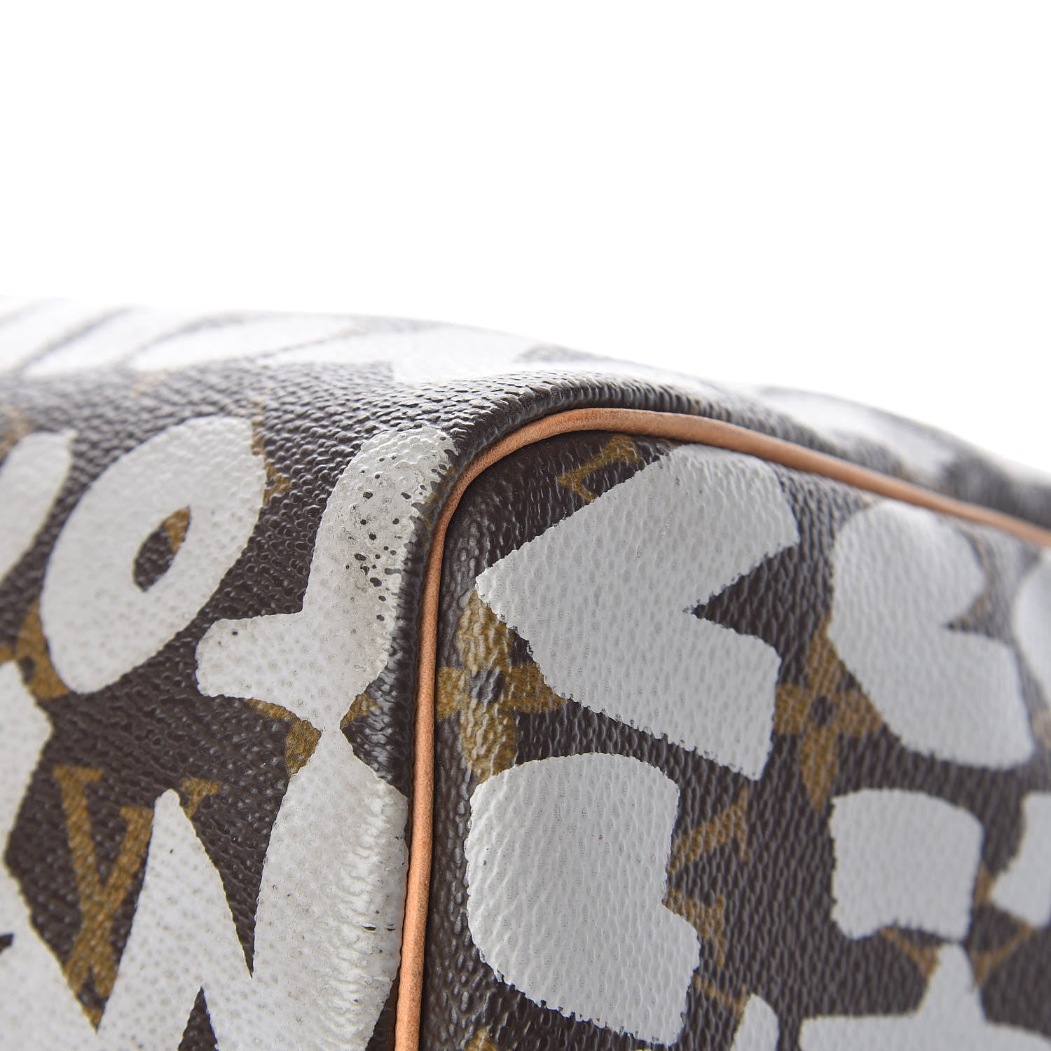 Louis Vuitton Monogram Graffiti Speedy 30 Silver 23 of 26