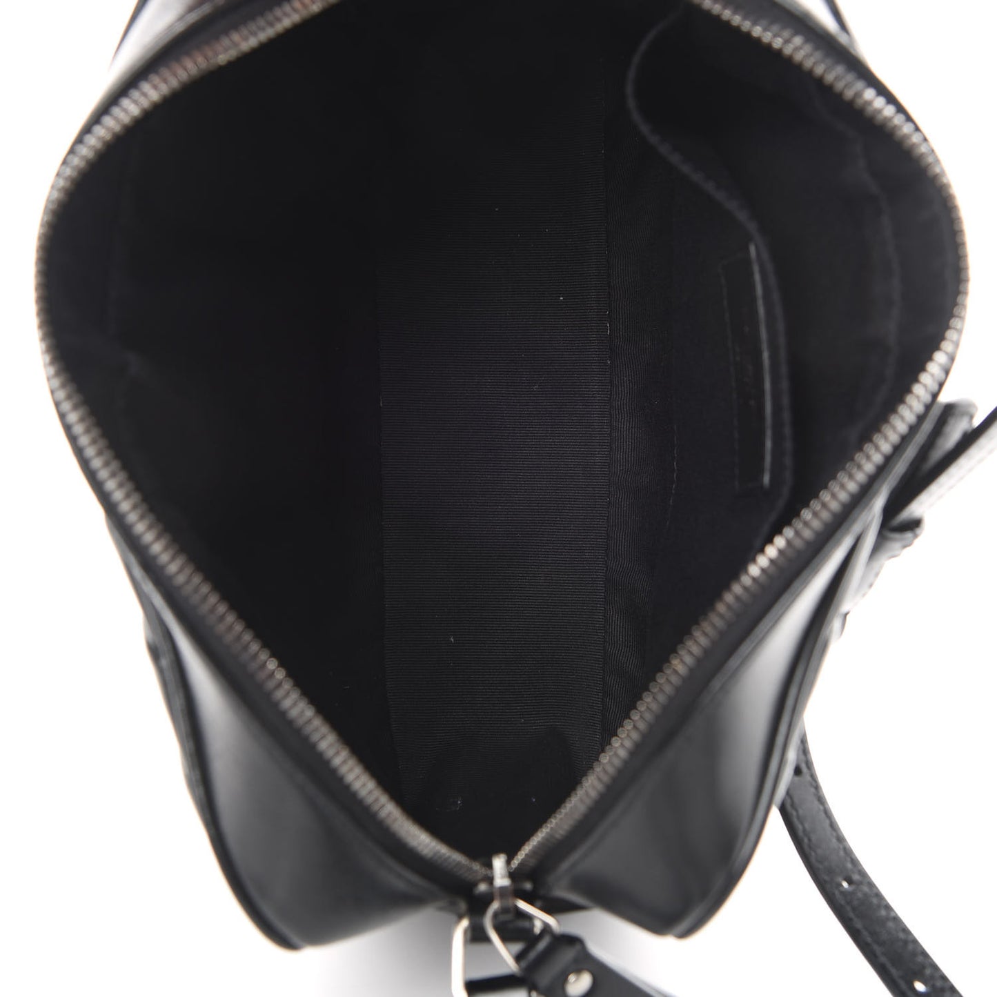 Calfskin Matelasse Monogram Lou Camera Bag Black