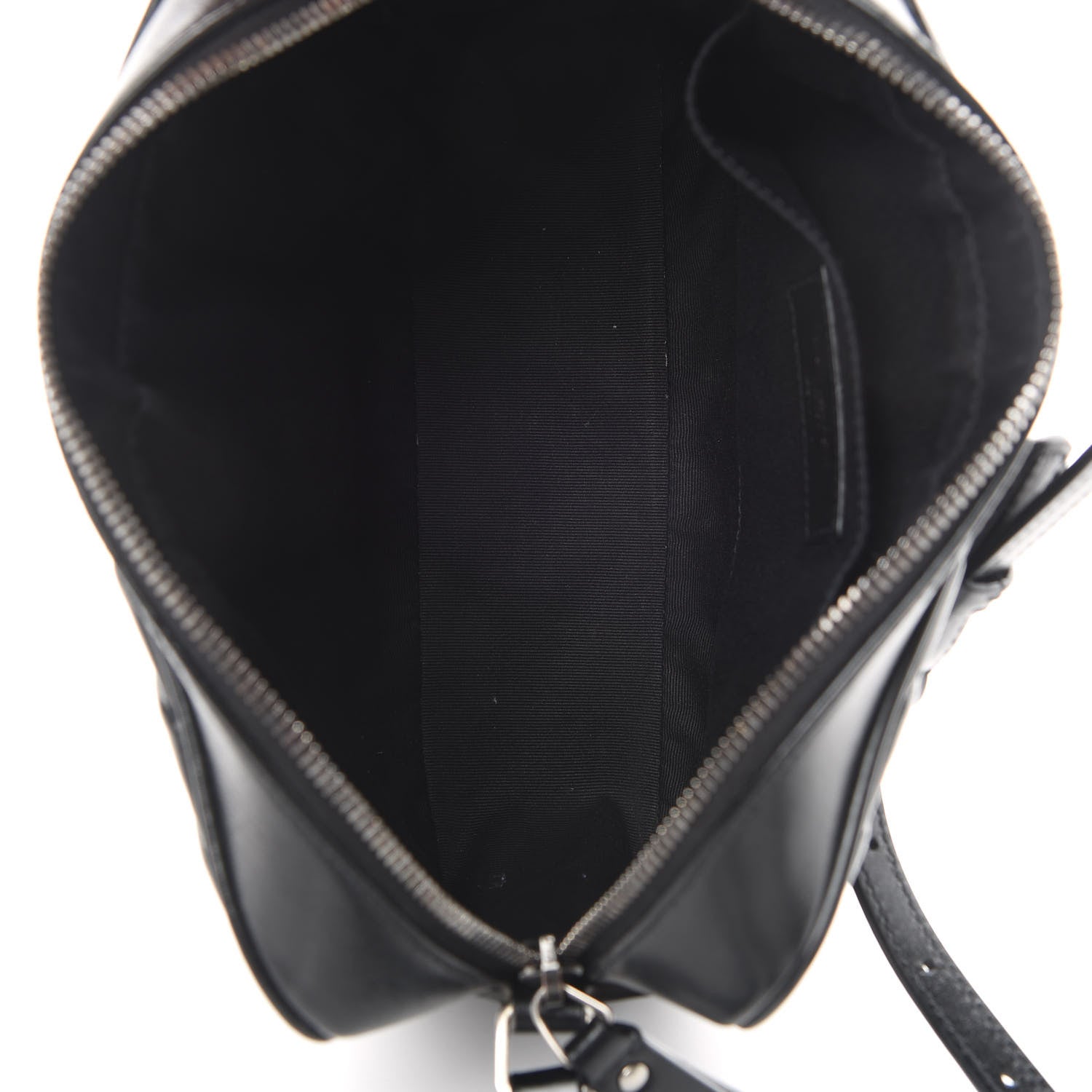 Saint Laurent Calfskin Matelasse Monogram Lou Camera Bag Black 5 of 14
