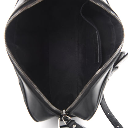 Saint Laurent Calfskin Matelasse Monogram Lou Camera Bag Black 5 of 14