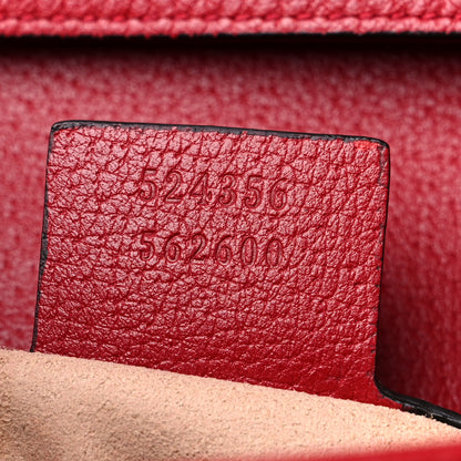 Gucci GG Supreme Monogram Medium Queen Margaret Shoulder Bag Red 7 of 11