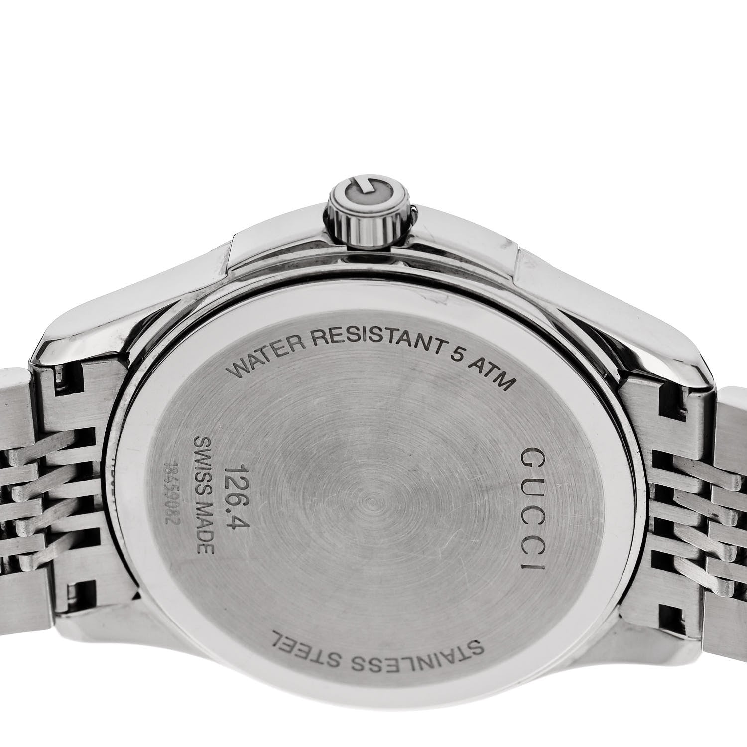 Gucci Stainless Steel 38mm G-Timeless Quartz Watch Black 4 of 5