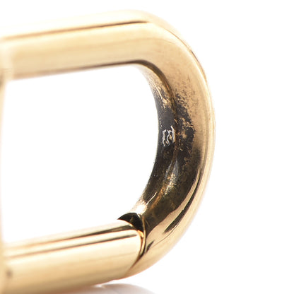 Louis Vuitton Metal Pochette Extender Key Ring Chain Gold 4 of 4
