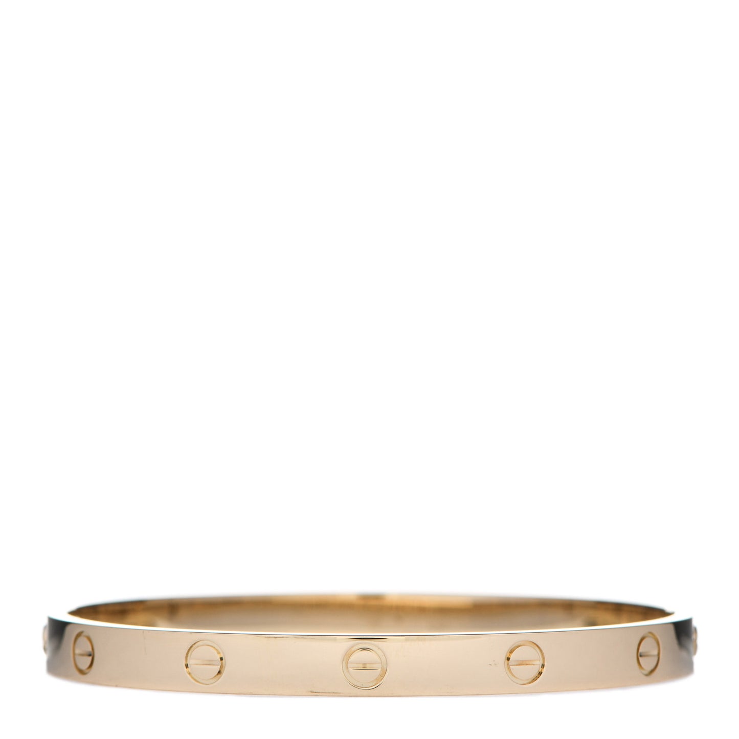 18K Yellow Gold LOVE Bracelet 19