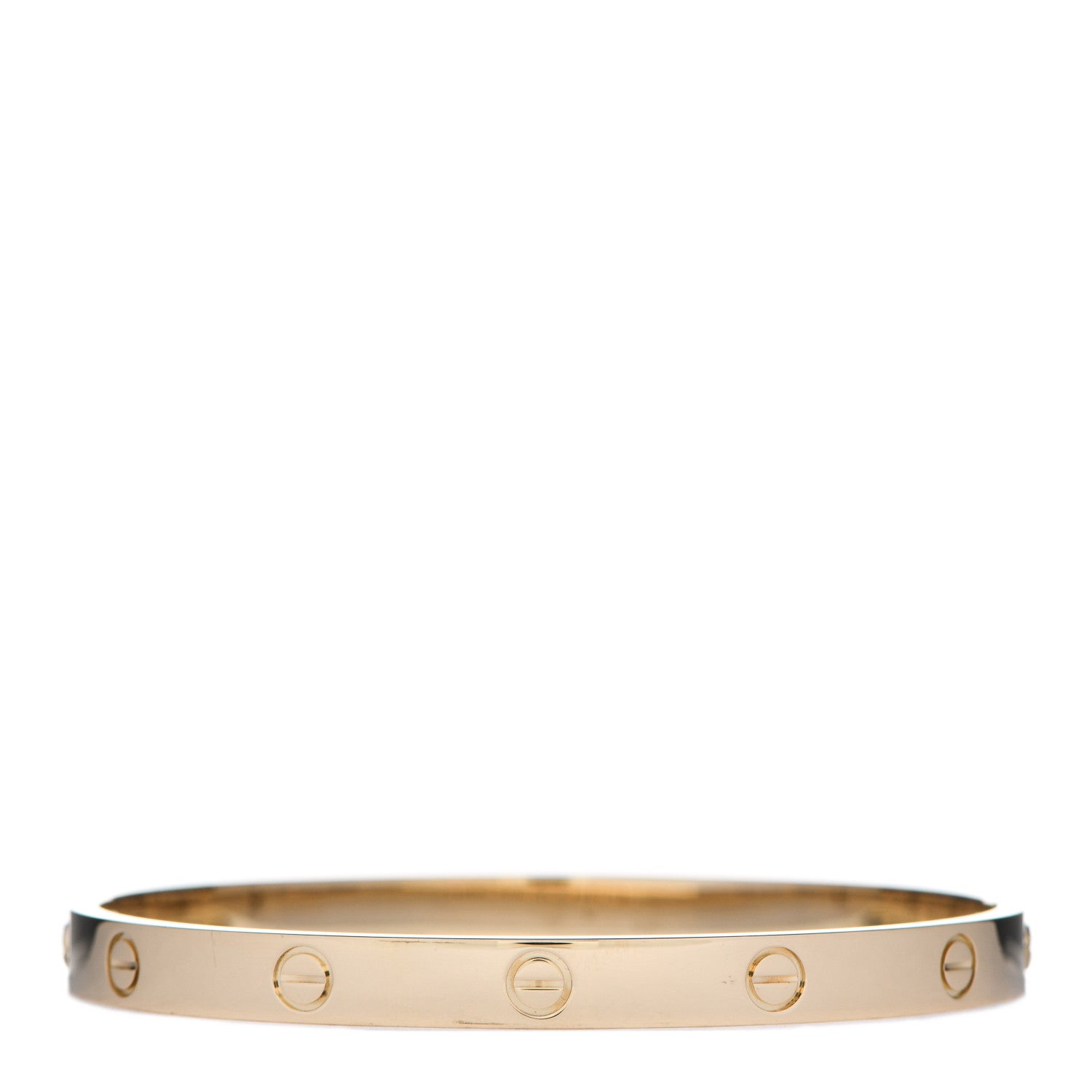 Cartier 18K Yellow Gold LOVE Bracelet 19 3 of 5