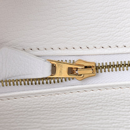 Hermes Epsom Birkin 35 White White 18 of 32