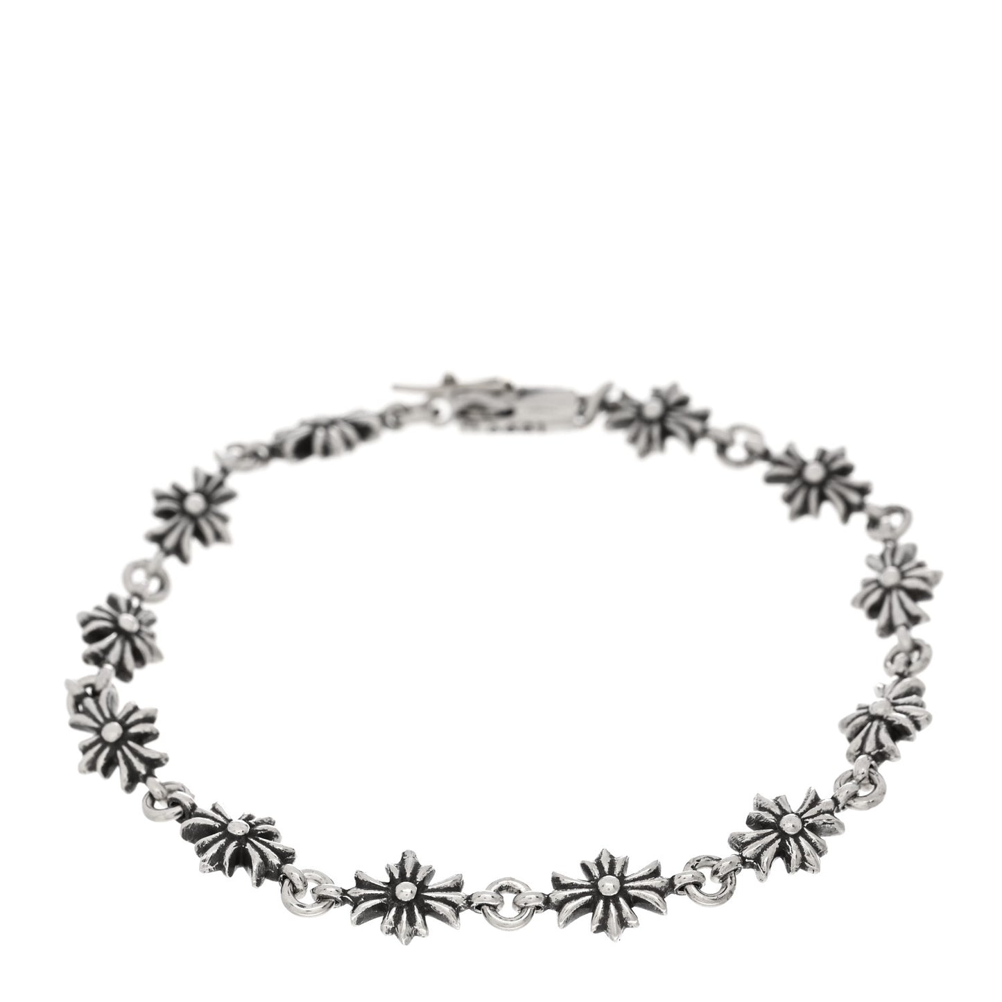 Sterling Silver Tiny E CH Plus Bracelet