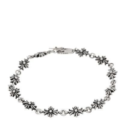 Chrome Hearts Sterling Silver Tiny E CH Plus Bracelet 1 of 3