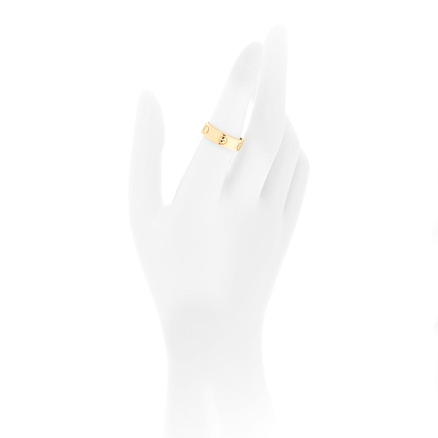 18K Yellow Gold 5.5mm LOVE Ring 54 7