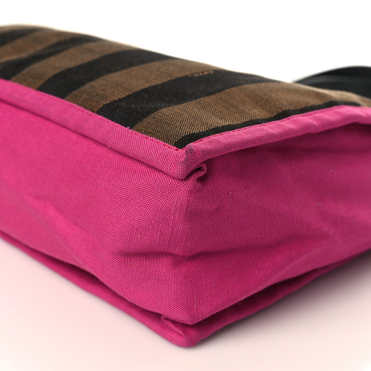 Fendi Pequin Small Shopping Tote Fuchsia 9 of 12