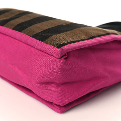 Fendi Pequin Small Shopping Tote Fuchsia 9 of 12