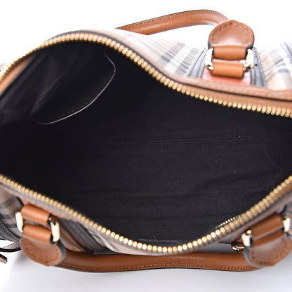 Burberry Haymarket Check Medium Alchester Bowling Bag Autumn 5 of 12