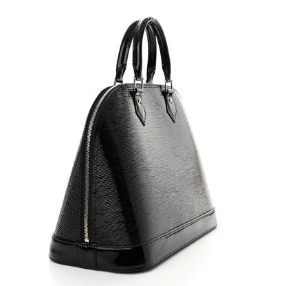 Louis Vuitton Electric Epi Alma MM Black 2 of 9