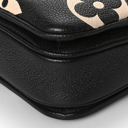 Louis Vuitton Empreinte Monogram Giant Pochette Metis Black Beige 8 of 13