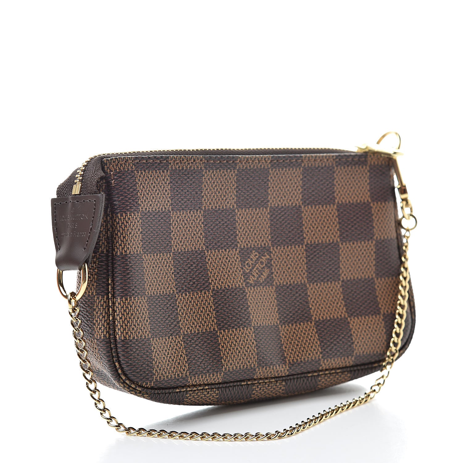 Louis Vuitton Damier Ebene Mini Pochette Accessories 3 of 8