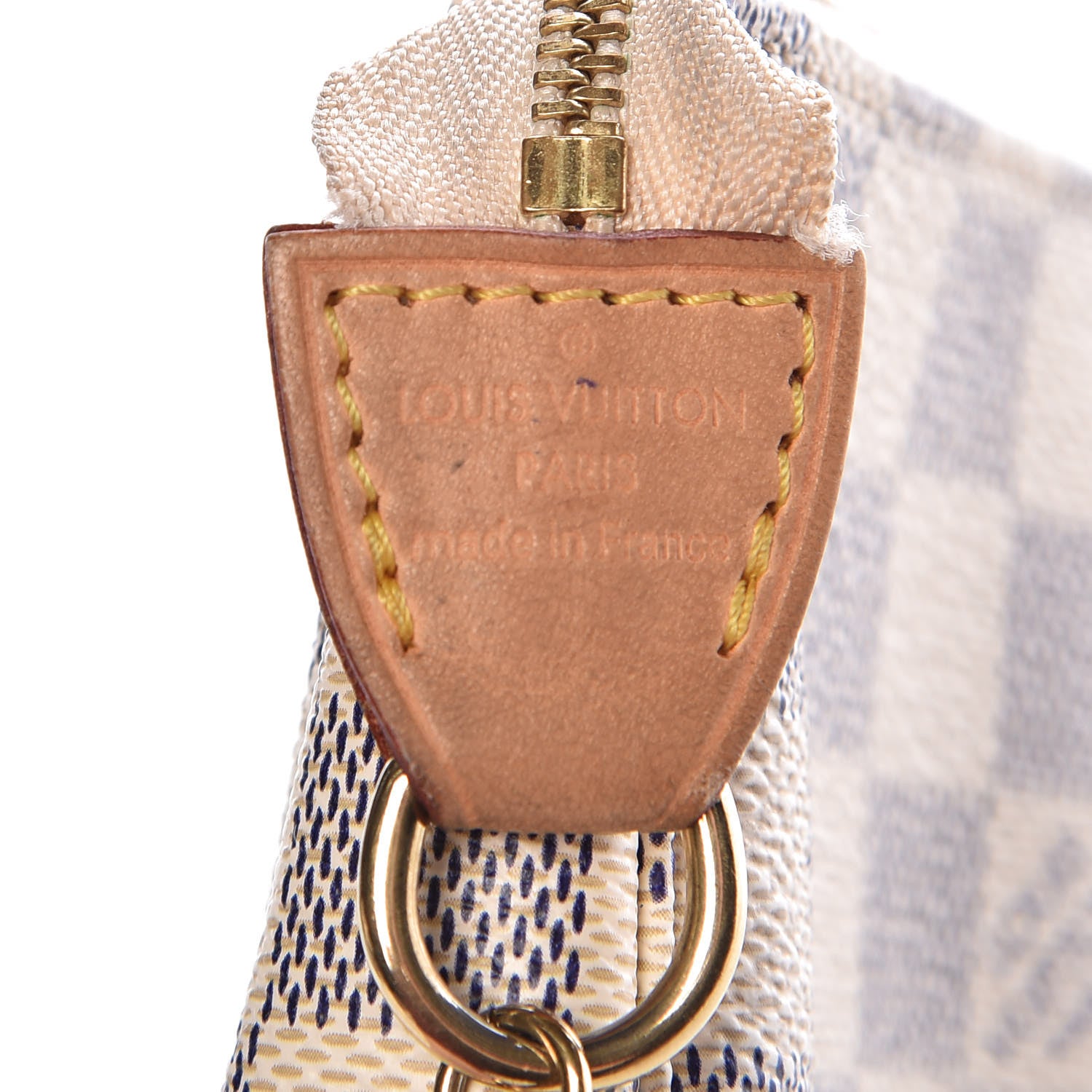 Louis Vuitton Damier Azur Mini Pochette Accessories 6 of 9