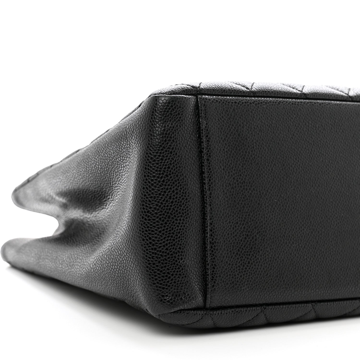 Chanel Caviar Quilted Grand Shopping Tote GST Black 9 of 10