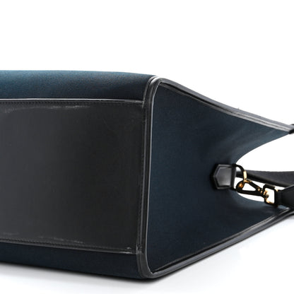 Dolce & Gabbana Canvas Calfskin DG Logo Shopper Black 9 of 10