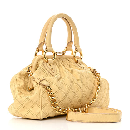 Marc Jacobs Calfskin Quilted Stam Light Yellow 3 of 19