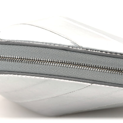 Alaia Laminated Eel Le Coeur Bag Argent 9 of 9