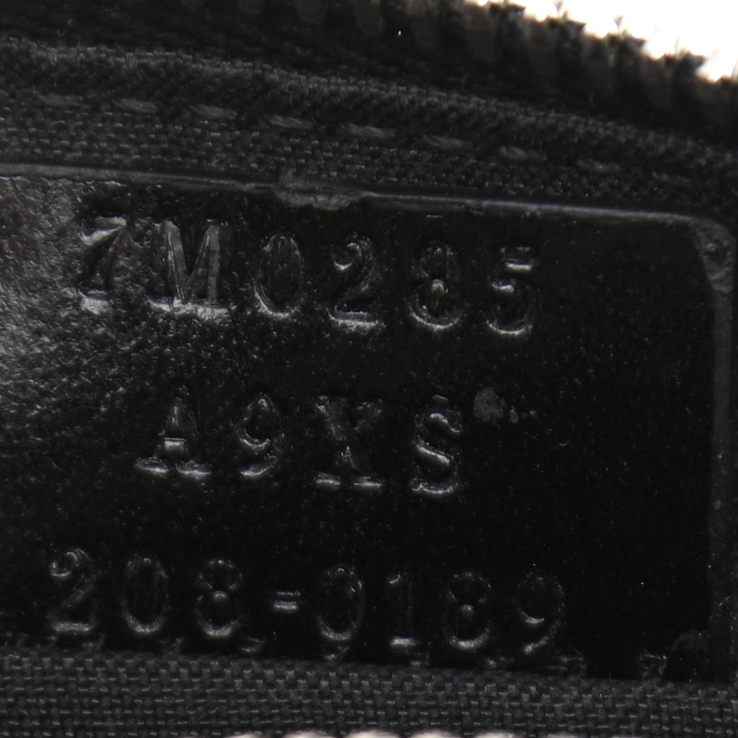 Glazed Fabric Vitello Liberty FF 1974 Diagonal Small Camera Case Tobacco Rosso Black