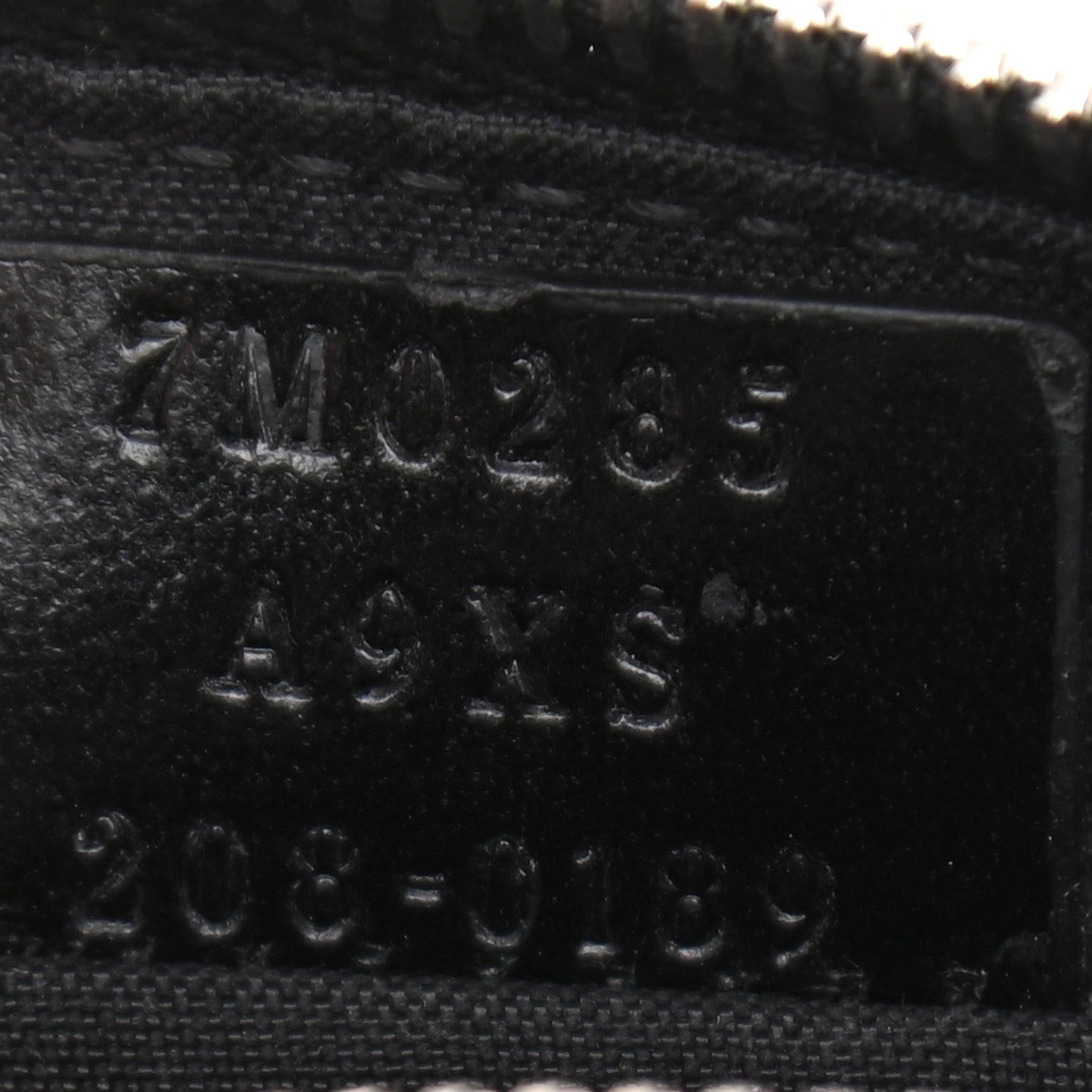 Fendi Glazed Fabric Vitello Liberty FF 1974 Diagonal Small Camera Case Tobacco Rosso Black 7 of 8