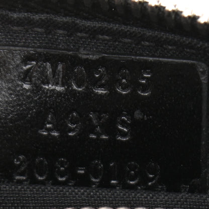 Fendi Glazed Fabric Vitello Liberty FF 1974 Diagonal Small Camera Case Tobacco Rosso Black 7 of 8