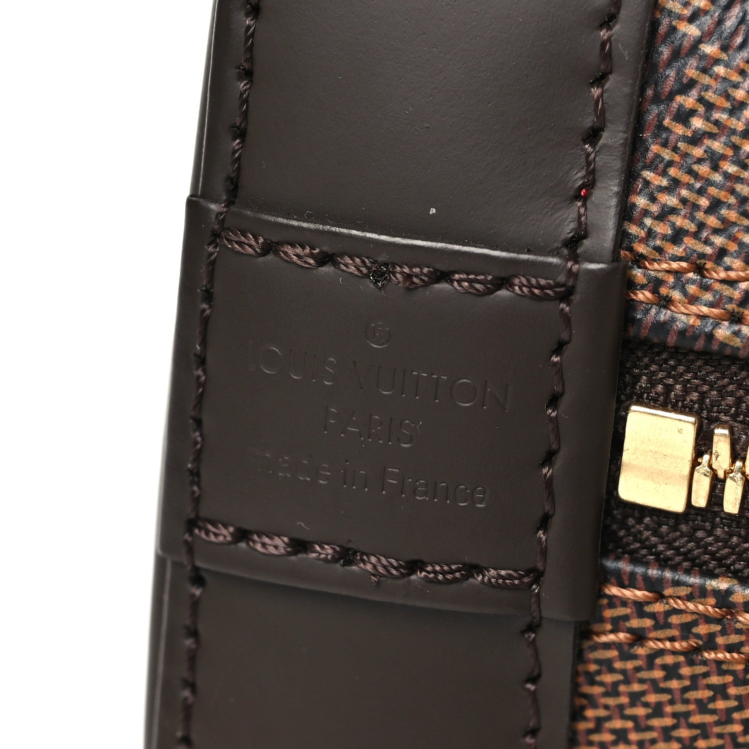 Louis Vuitton Damier Ebene Alma BB 6 of 10