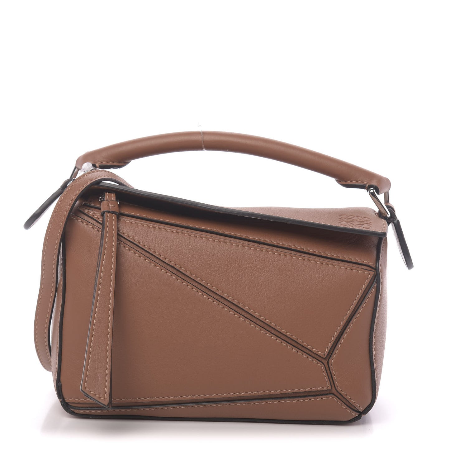 Calfskin Mini Puzzle Bag Tan