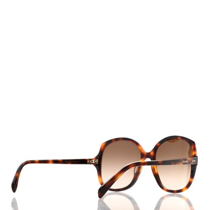 Celine Acetate Square Sunglasses CL40172U Tortoise 4 of 7