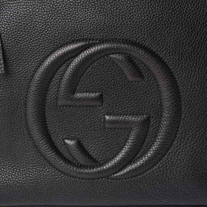 Gucci Pebbled Calfskin Large Soho Hobo Black 14 of 14