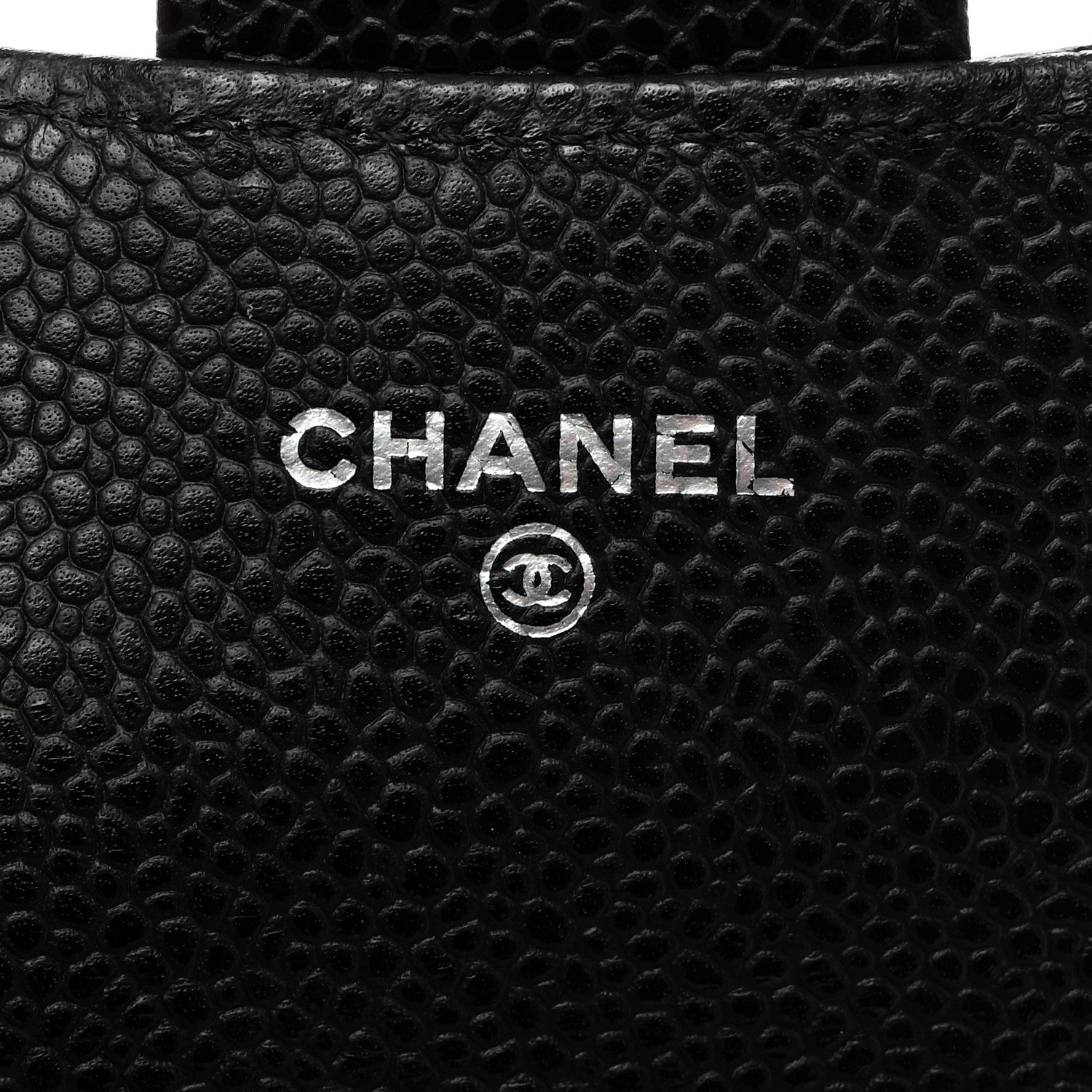 Chanel Caviar Quilted Flap Card Holder Wallet Black 6 of 9