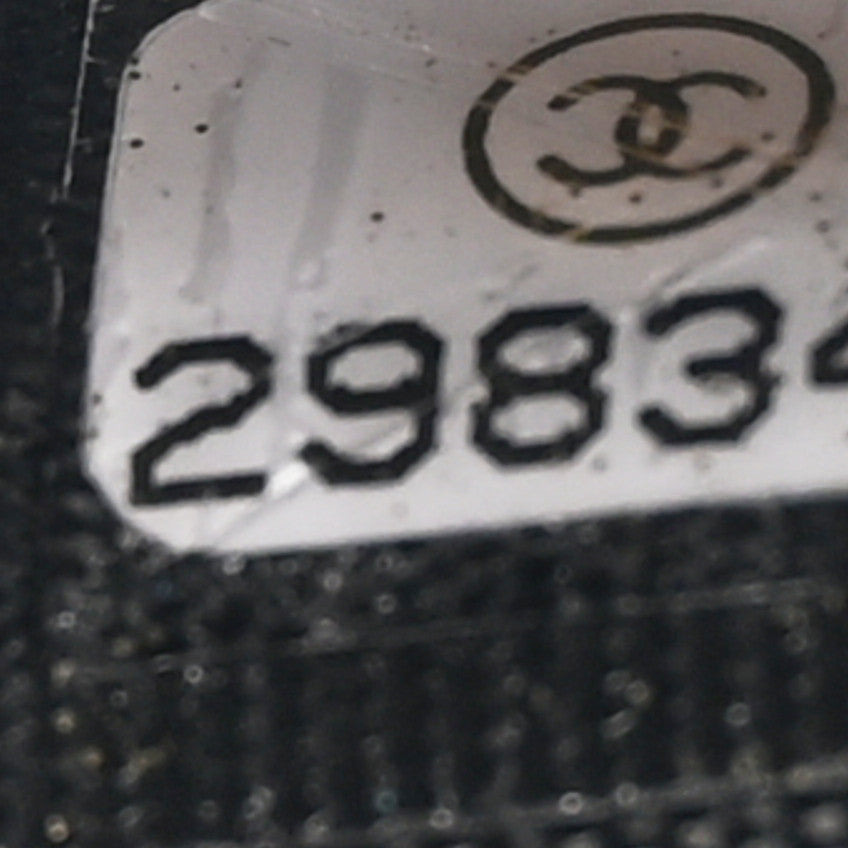 Chanel Calfskin Chain 20s Signe Wallet on Chain WOC Black 8 of 16