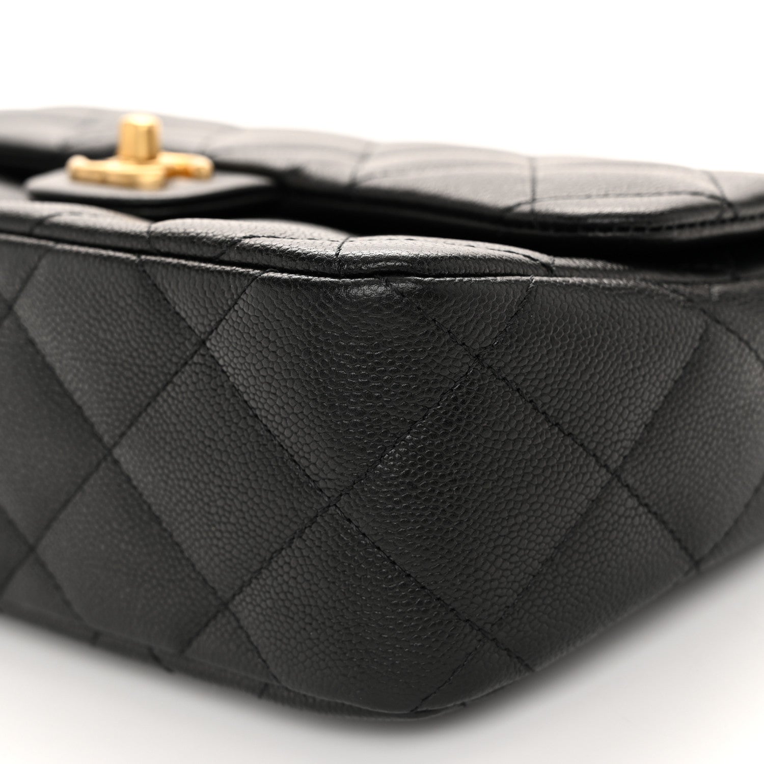 Chanel Caviar Quilted Sweetheart Flap Black 10 of 11