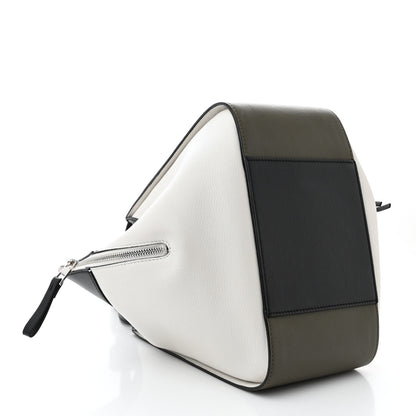 Loewe Calfskin Small Hammock Shoulder Bag Khaki Green Soft White 4 of 11