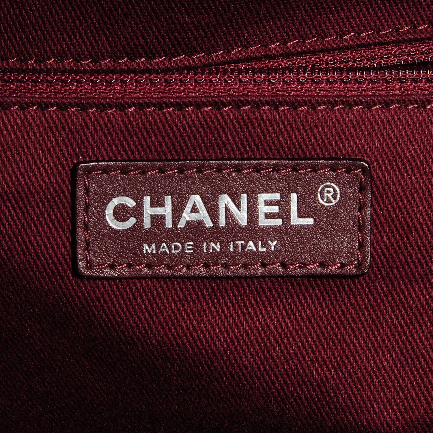Chanel Iridescent Calfskin Large In the Mix Tote Dark Green 6 of 7