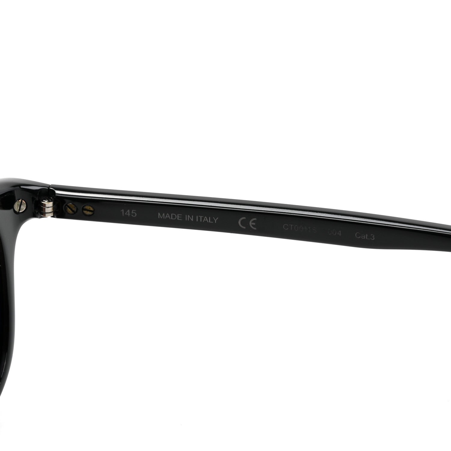 Cartier Acetate Sunglasses CT0011S Black 6 of 8