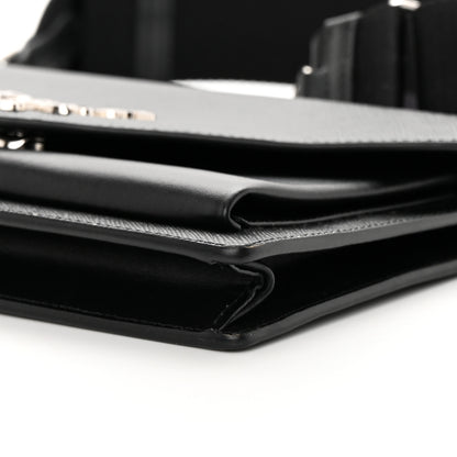 Prada Saffiano City Calf Mini Envelope Bag Black 11 of 14