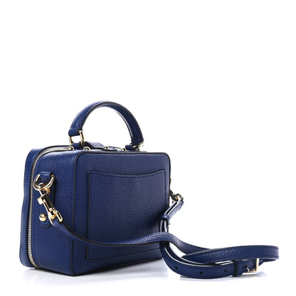 Dolce & Gabbana Calfskin Miss Bonita Box Bag Blue 2 of 4